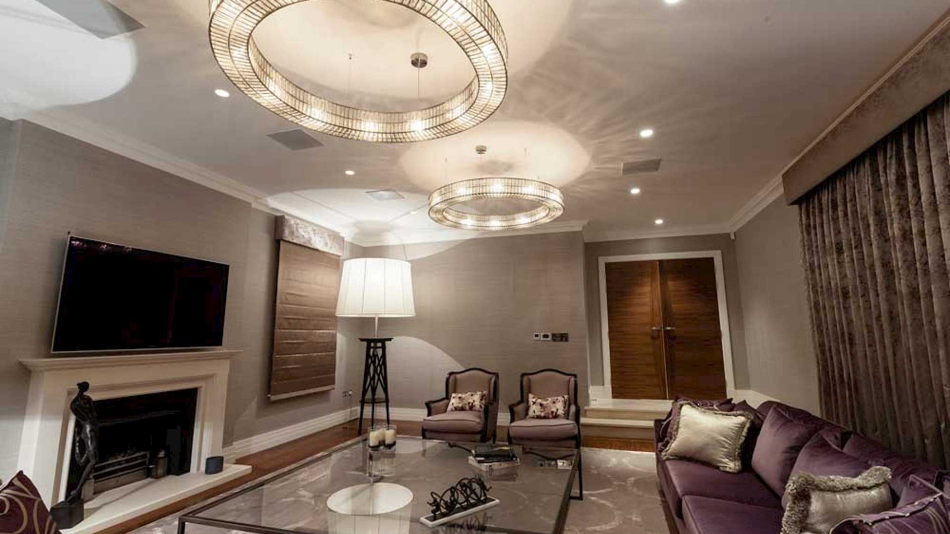 In-ceiling loudspeakers for home automation.