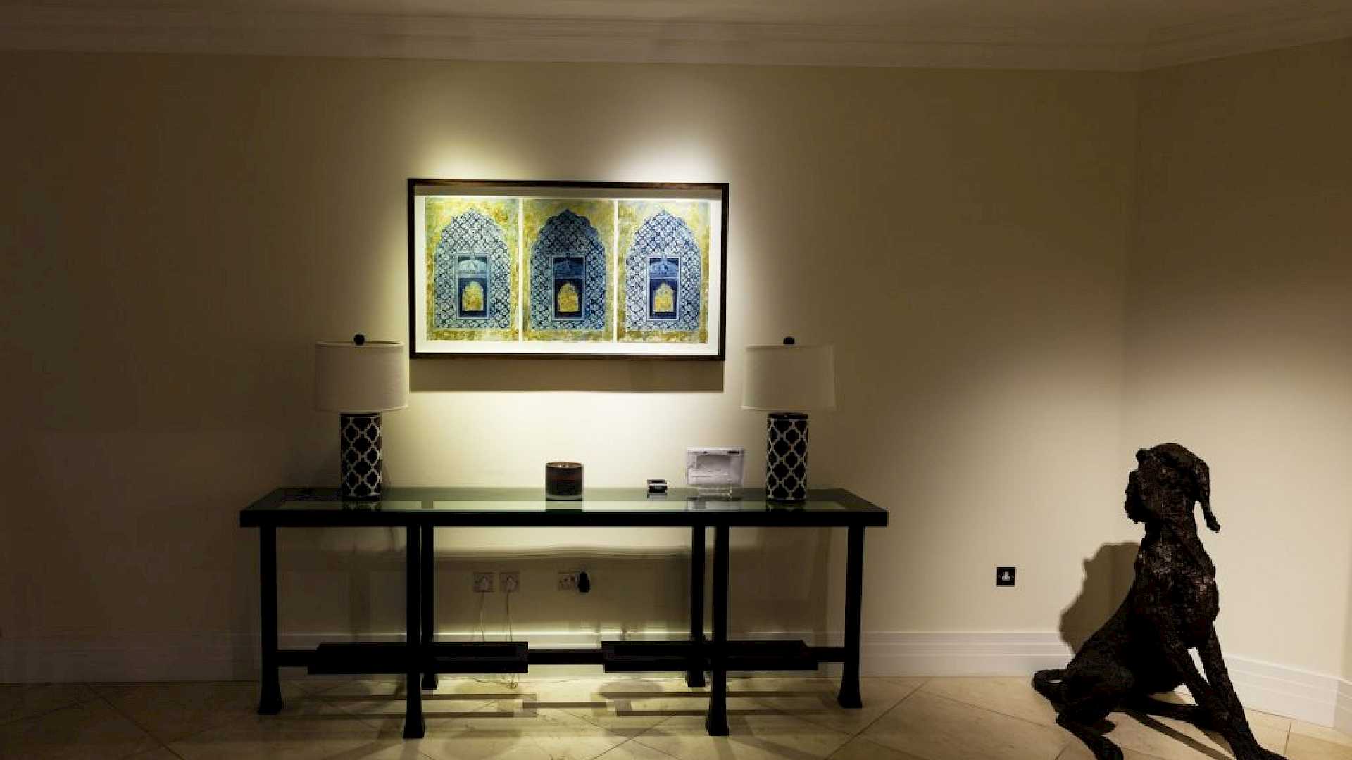 Lutron Homeworks QS Upgrade Hallway