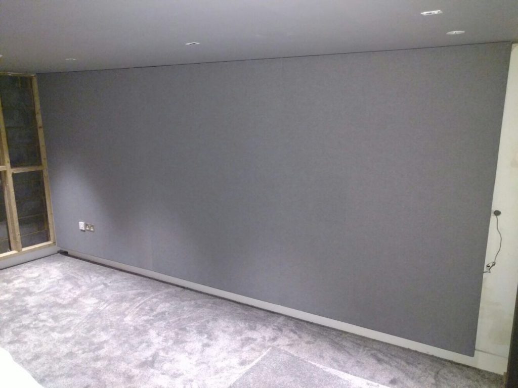 Fabric Cinema Wall