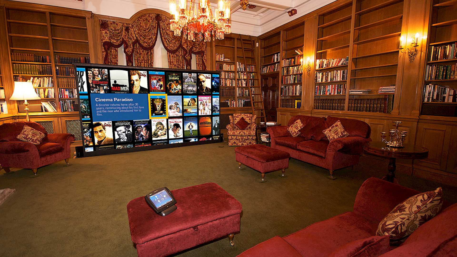 home cinema projector screens