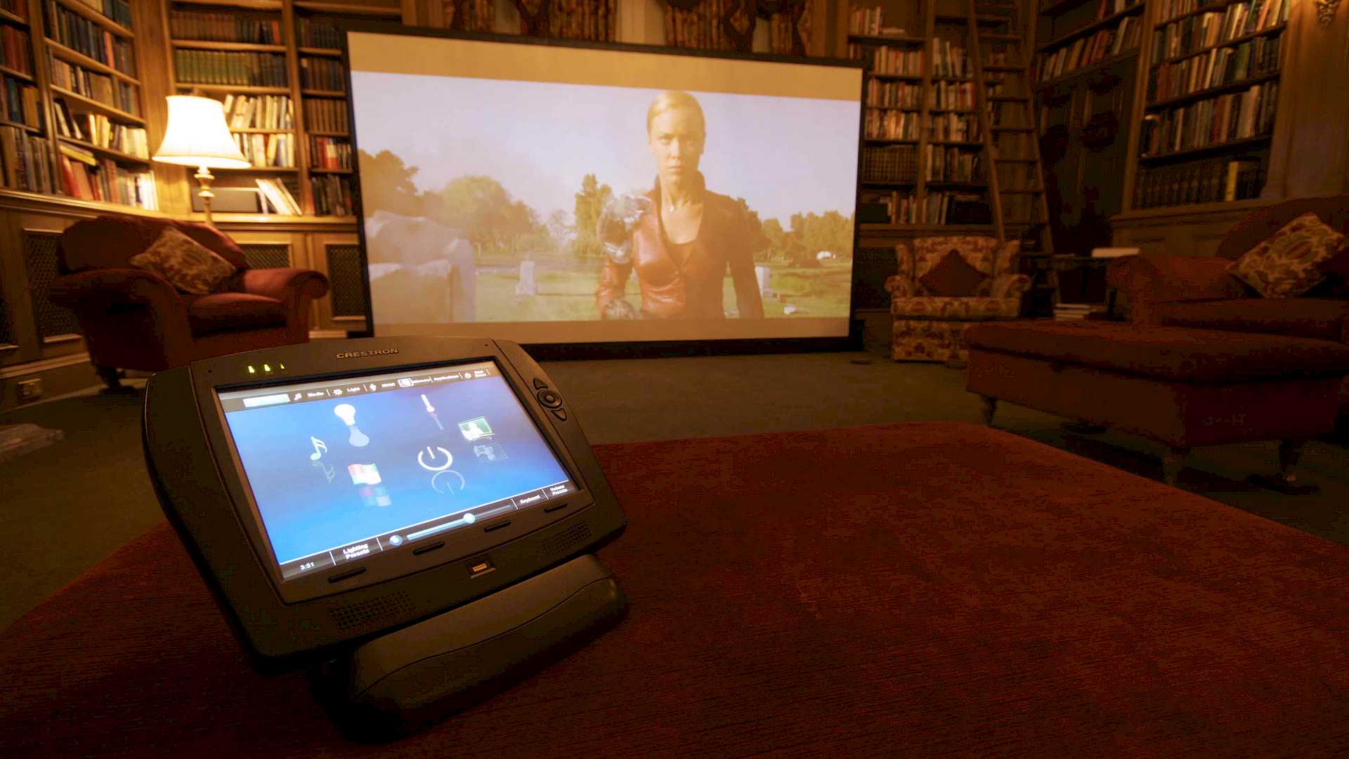 Project image 1 for Imagine This project - Rising Home Cinema Screen - The Perfect Solution for this Listed Building
