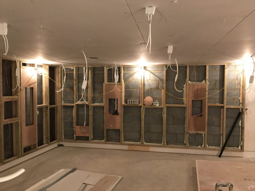 Home cinema wiring