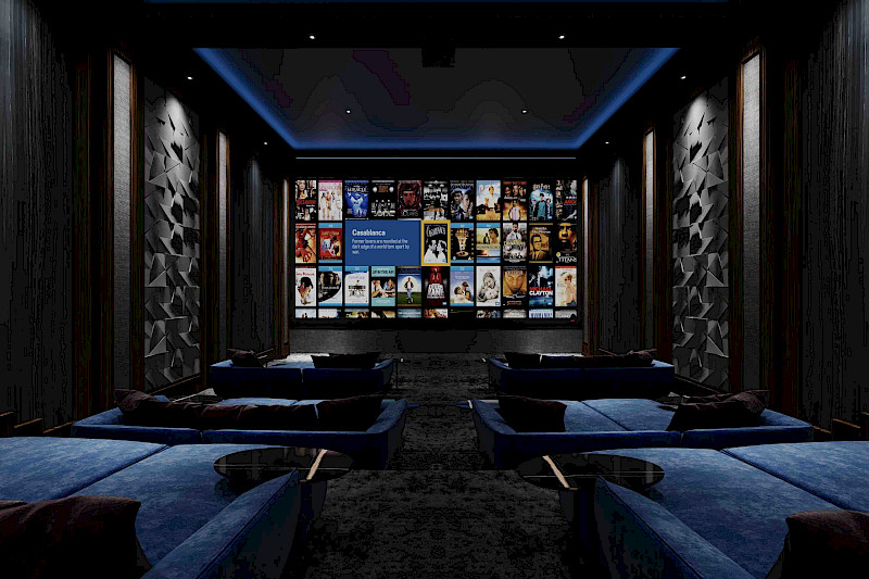 Main image for blog post - How Big Should a Home Cinema Room Be?