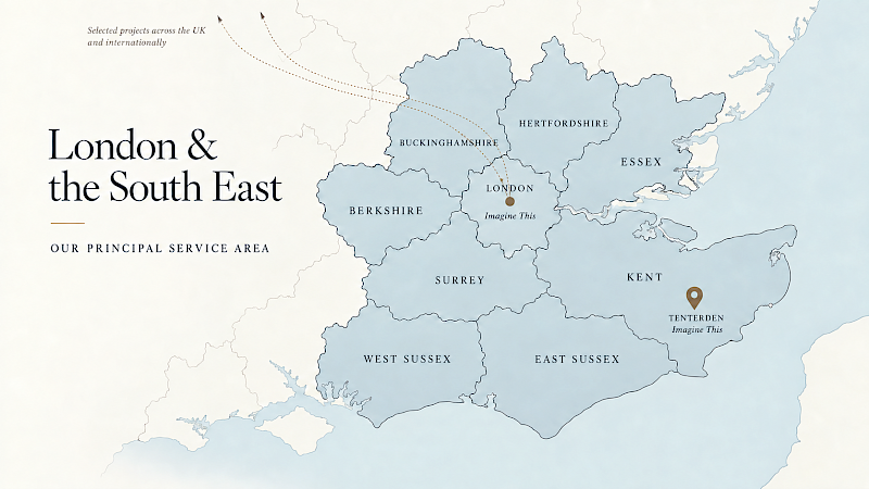Imagine This service area covering Kent, London, Surrey, Sussex and Essex