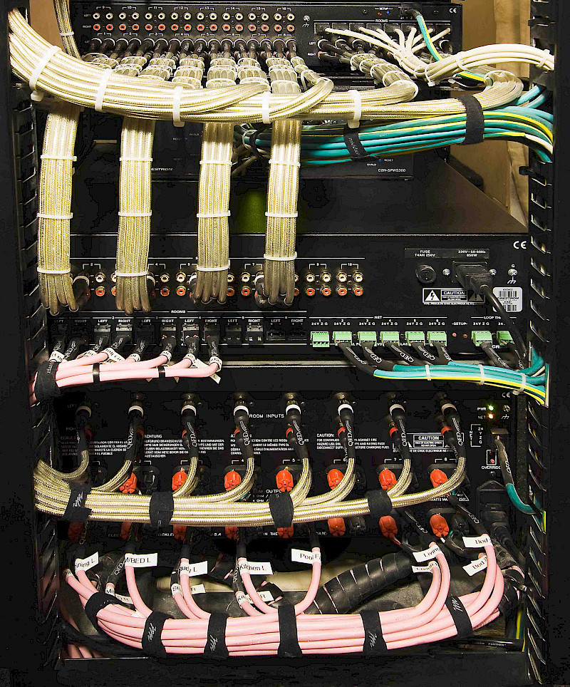 An award winning rack in a Kent home.