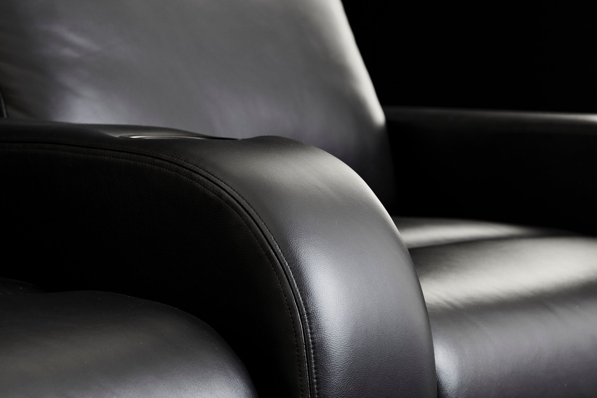 Acoustic Innovations home cinema seating.