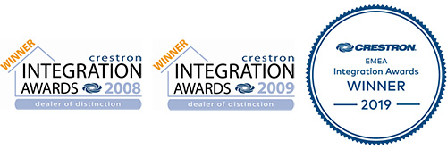 Awards for Crestron Projects
